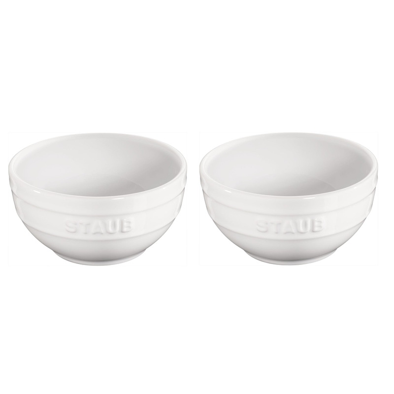 Ceramic 2-Piece Prep Bowl Set