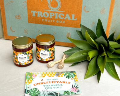 Unbeelievably Thankful Florida Wildflower Honey Gift Box