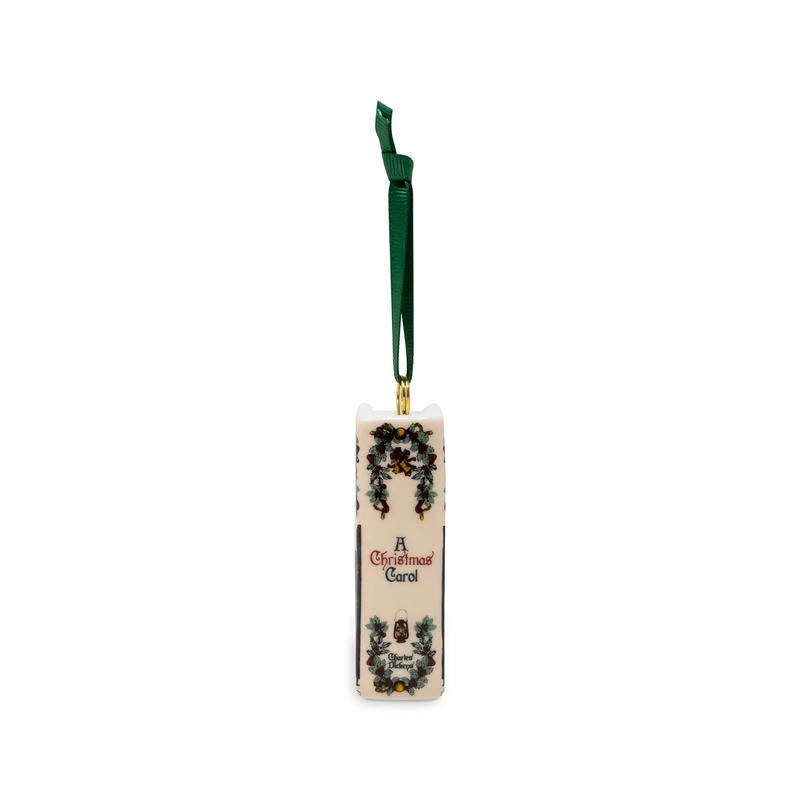 Book Shaped Ceramic Ornament
