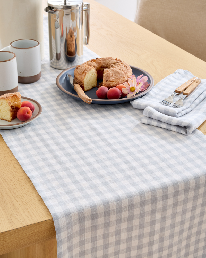 European Linen Table Runner