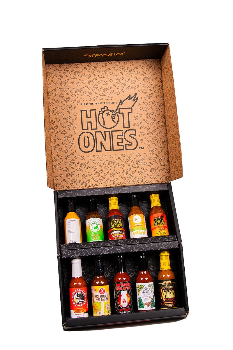 Hot Ones Hot Sauce 10 Pack