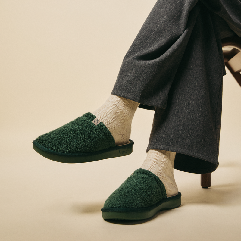 Essential Hotel Slipper, Emerald