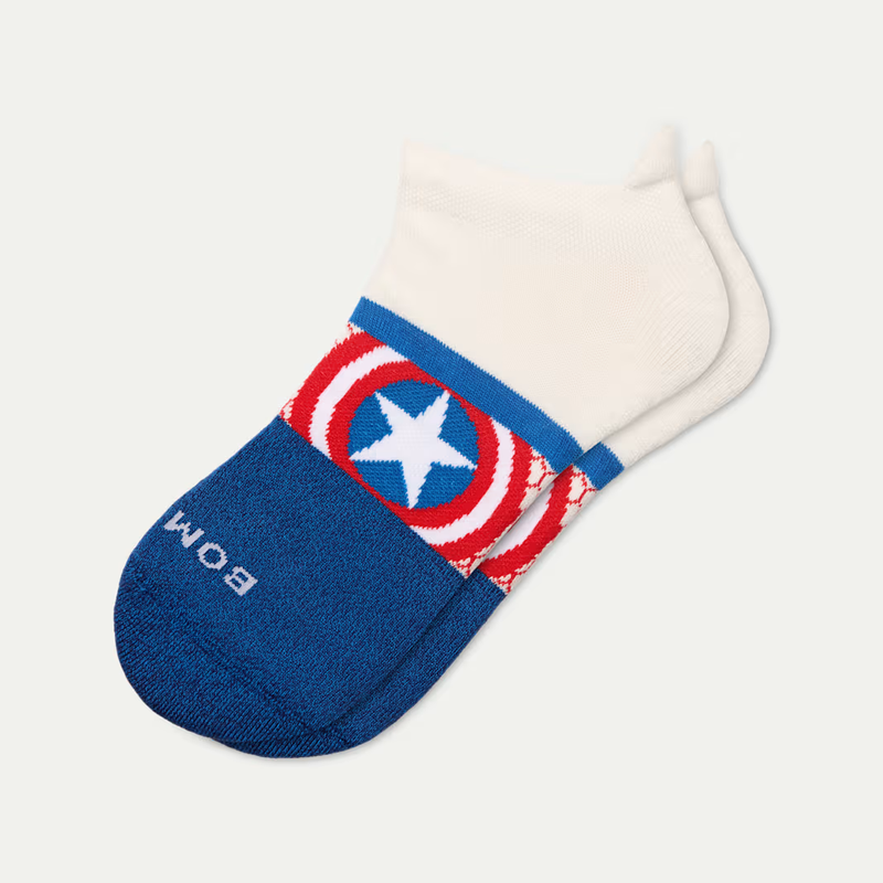 Marvel x Bombas Adult Ankle Socks