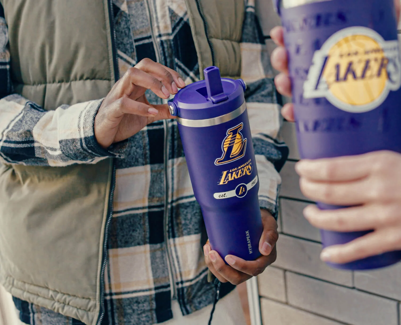 NBA 32oz Nomad Tumbler with Handle and Sip Lid
