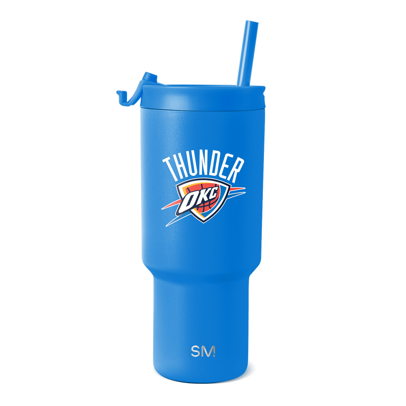 NBA Trek Tumbler with Flip Lid, 30oz