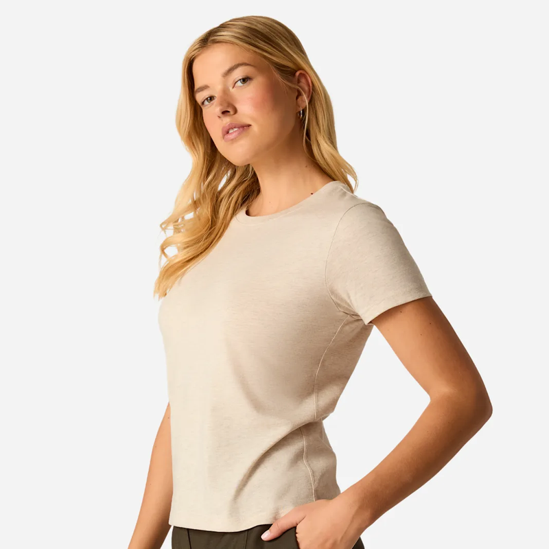 Women's Pima Cotton Slim Crew Neck T-Shirt