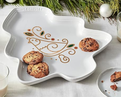 Noël Collection Stoneware Partridge in a Pear Tree Platter