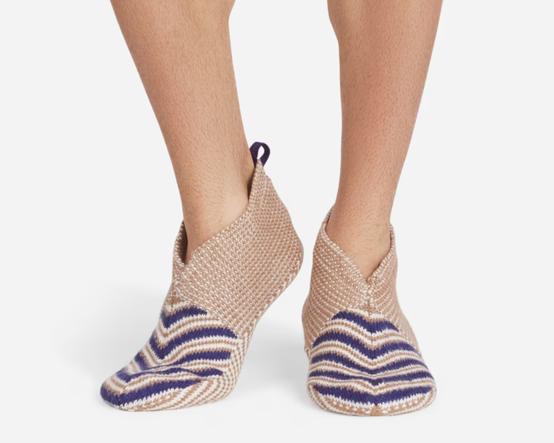 Men's Double Cushion Gripper Slipper