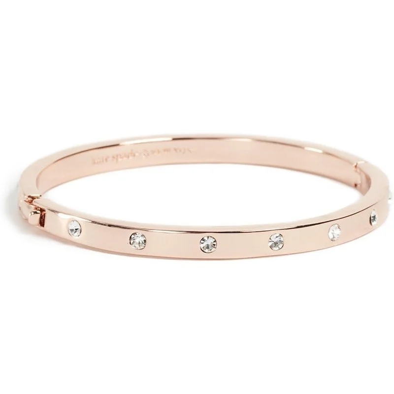 Set in Stone Hinged Bangle Bracelet