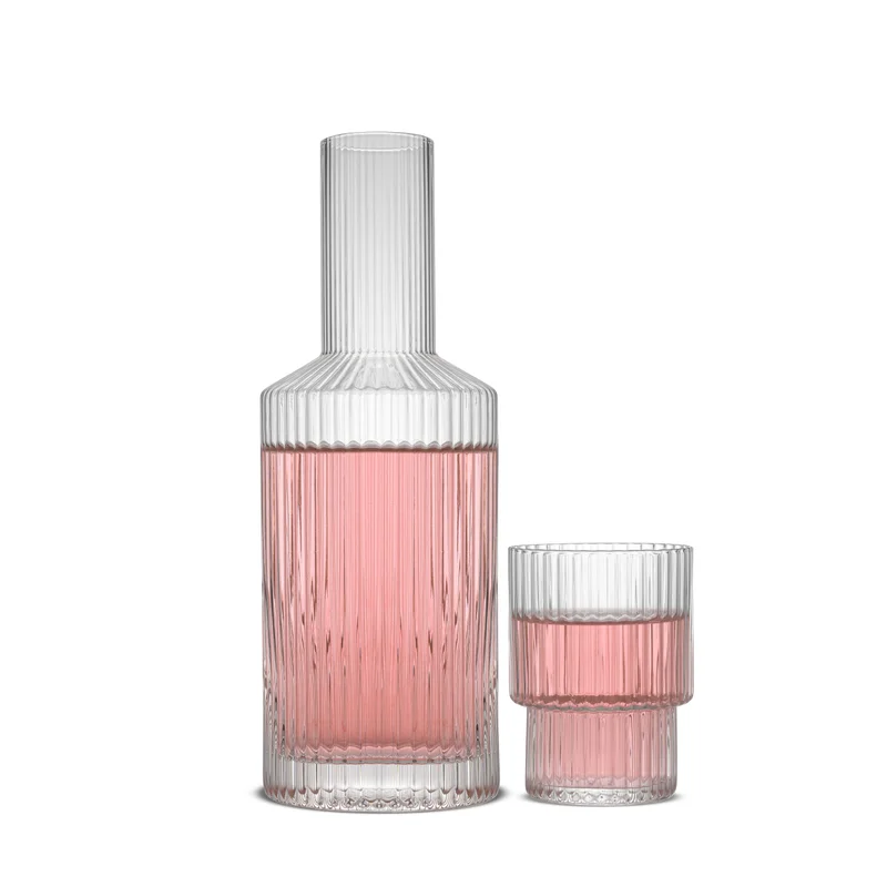 Fluted Carafe Set