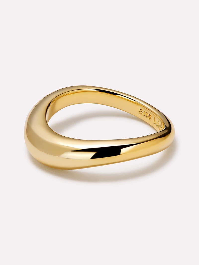 Stevie Gold Band Ring