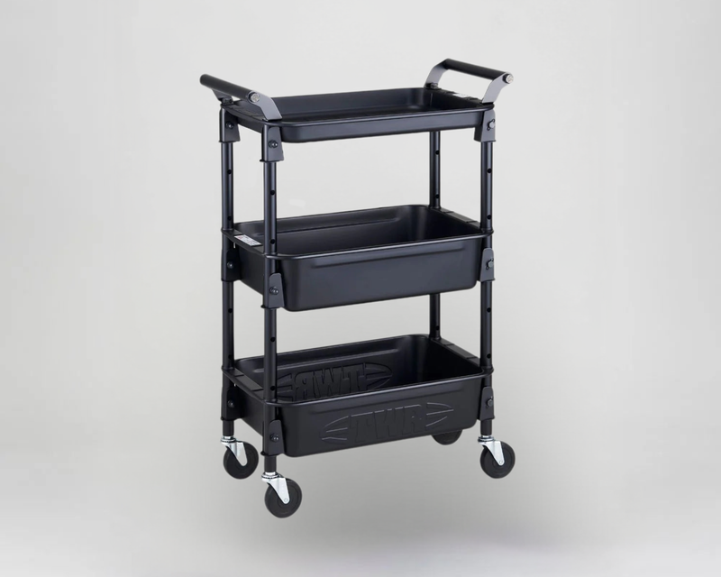 Three-Tier Rolling Cart