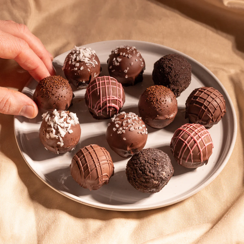 Chocolate Truffle 12-Piece Gift Box