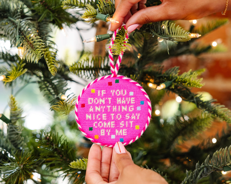 Needlepoint Ornament