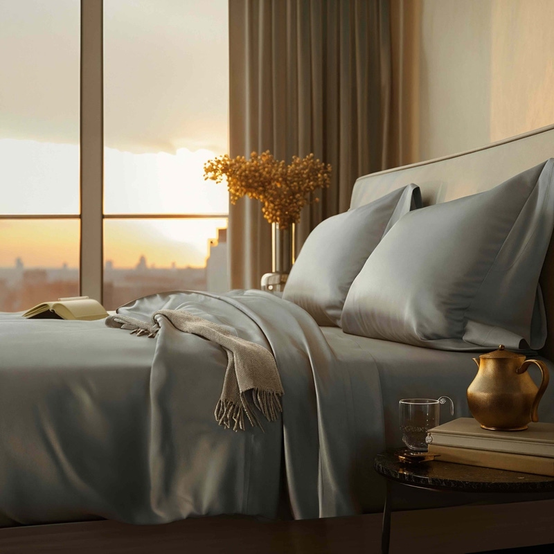 Luxe Australian Sateen Standard Pillowcase Set