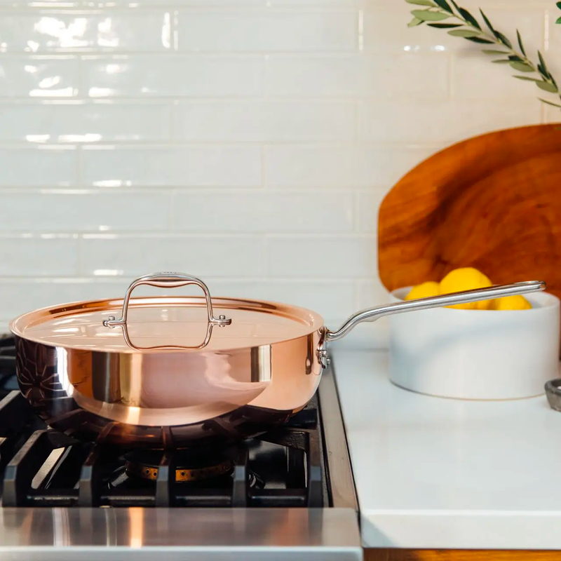 5.2 QT Copper Saucier 