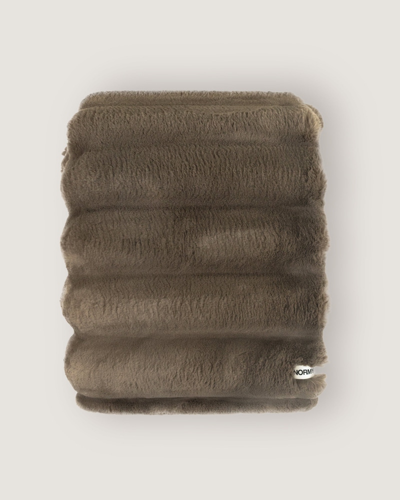 Dimensional Faux Fur Blanket