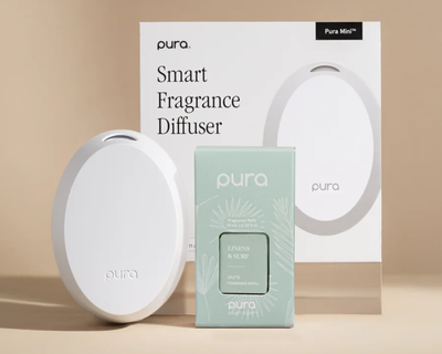 Pura Mini Smart Fragrance Diffuser and Fragrance Set