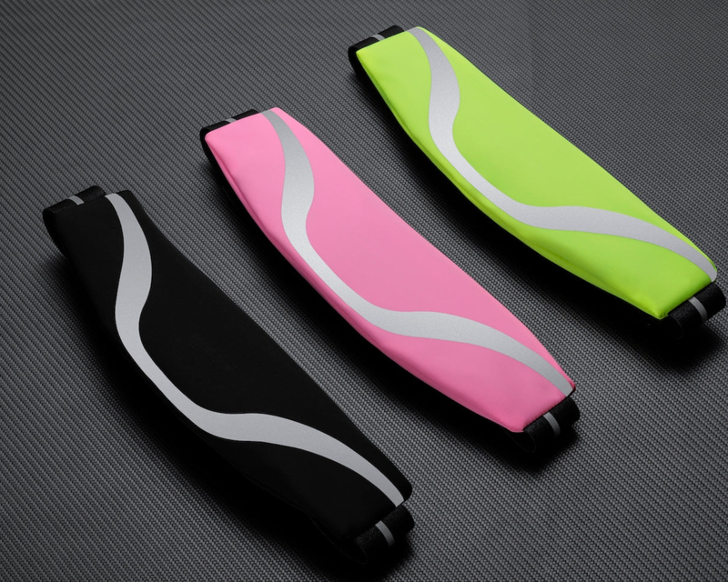 Water-Resistant Sport Running Belt with Reflective Strip
