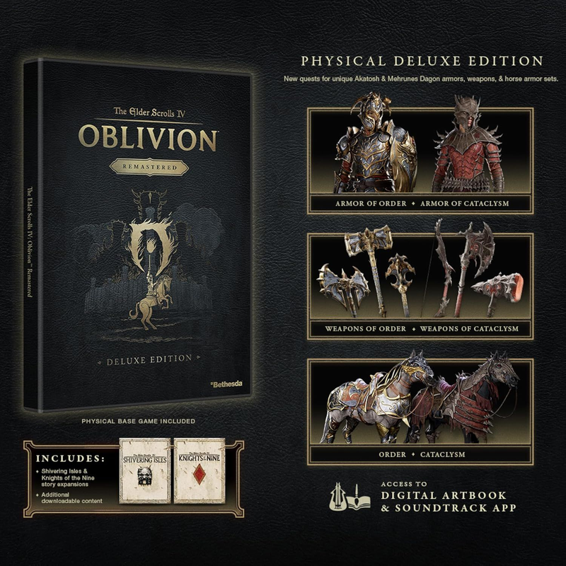 The Elder Scrolls IV: Oblivion Remastered Deluxe Edition for Xbox Series X