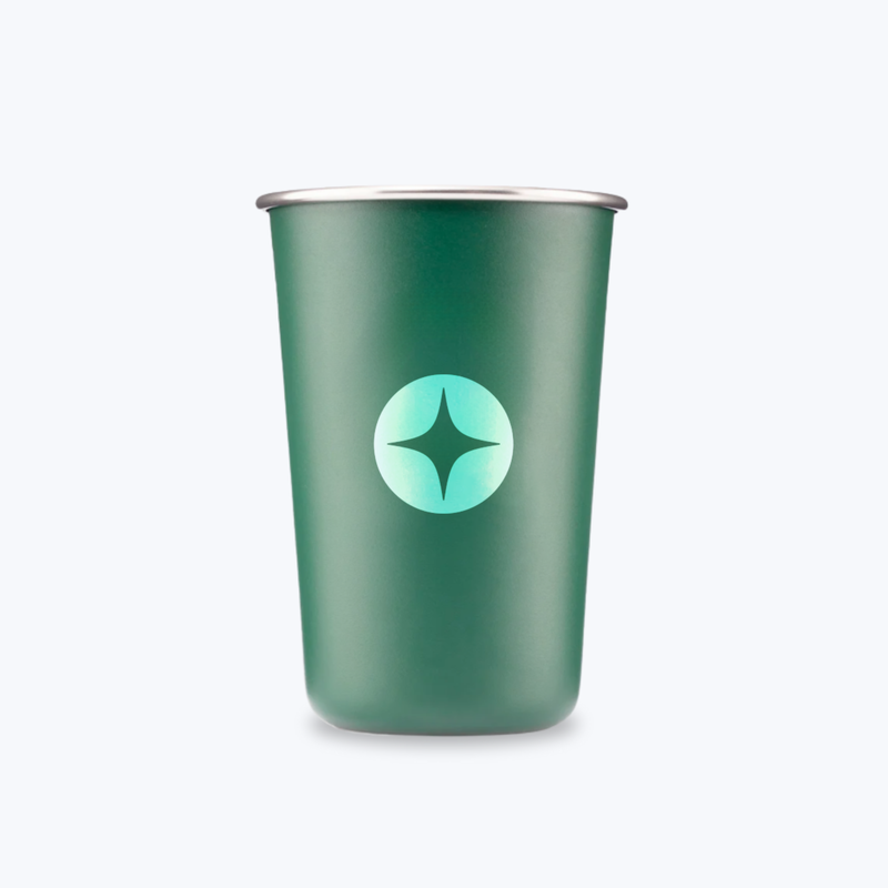 Branded Stainless Pint Cup