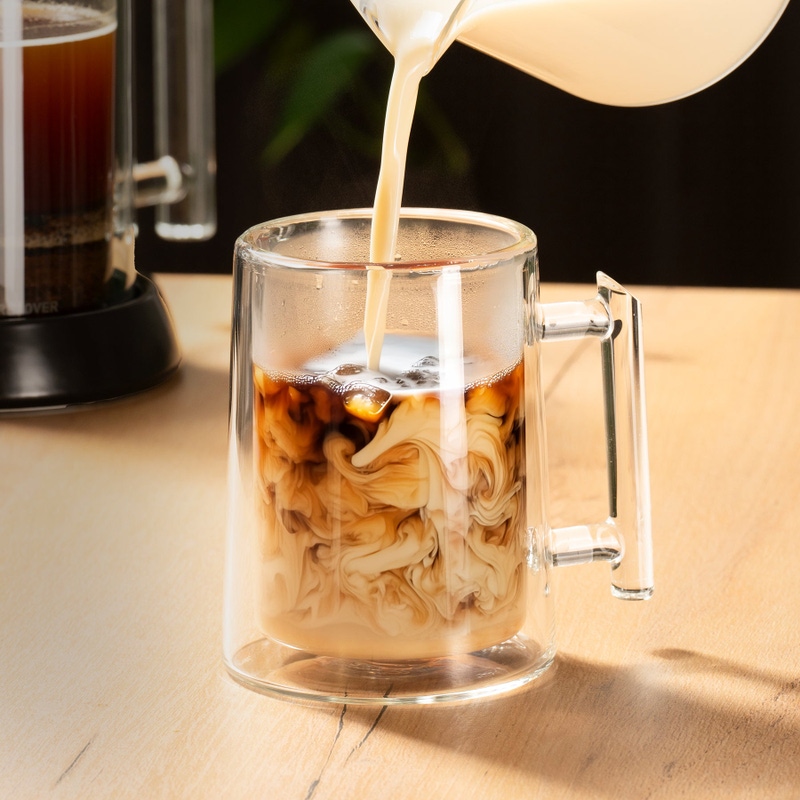 Double-Wall Mugs, Set of 4