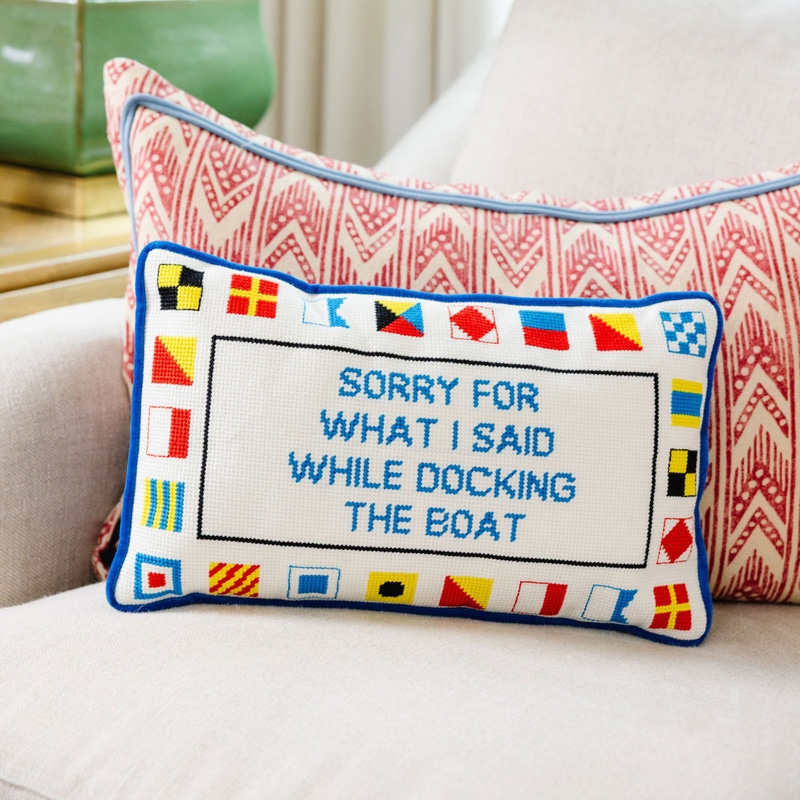 Needlepoint Pillow