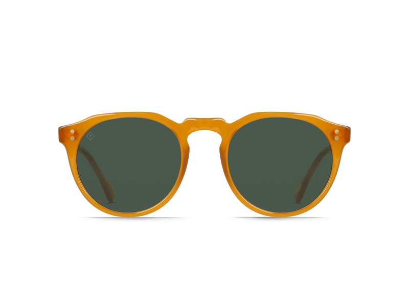 Remmy Unisex Retro Round Polarized Sunglasses, 49