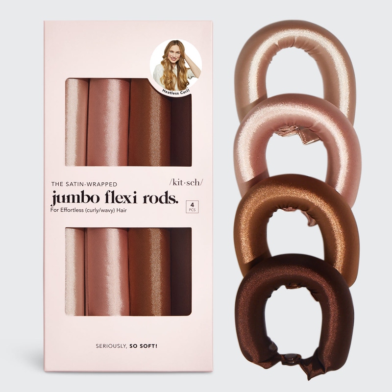 Jumbo Satin Flexi Rods 4-Piece Set