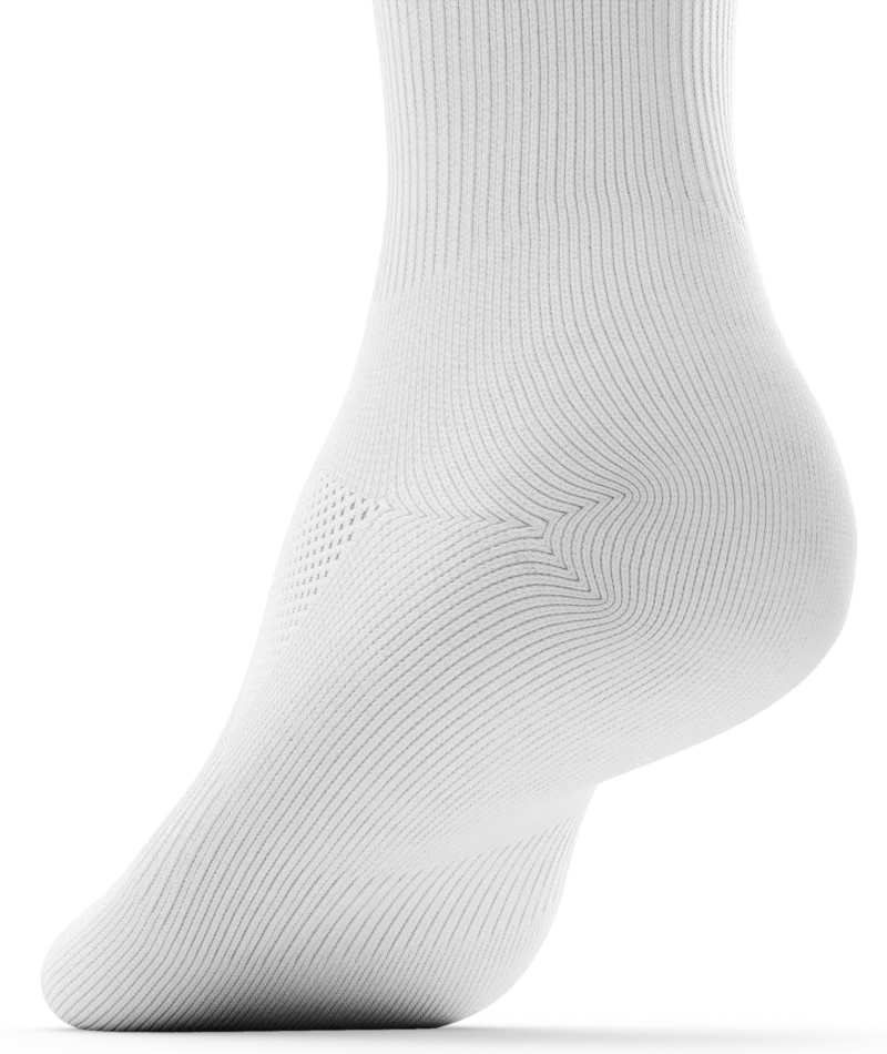 Flagship Quarter Socks White
