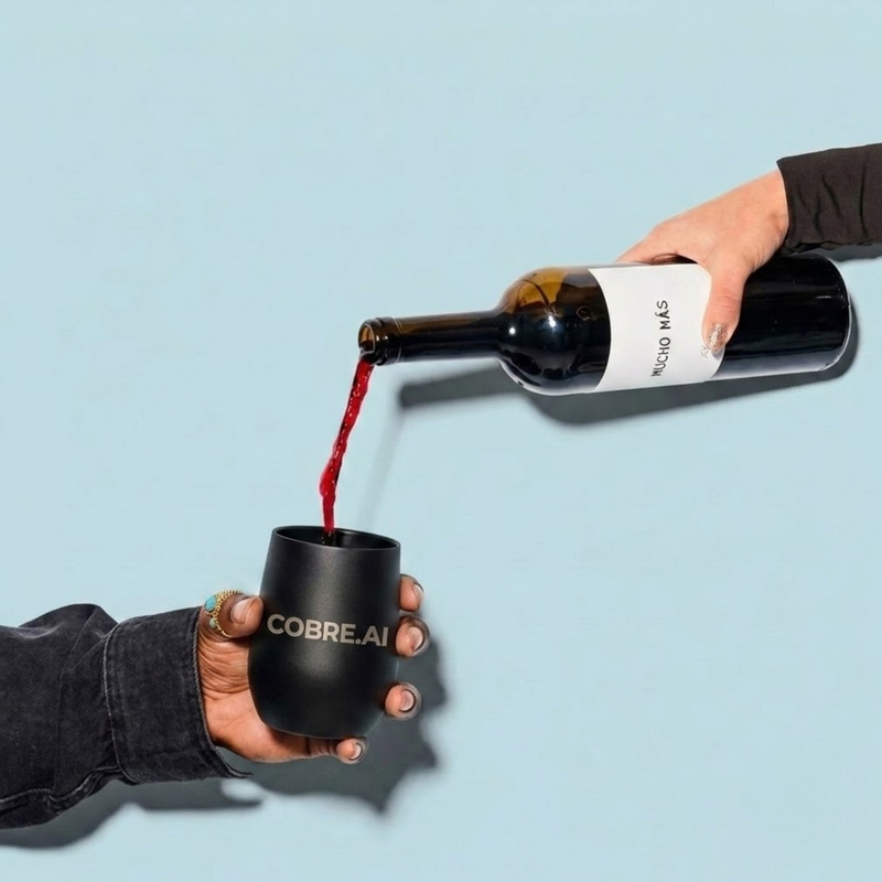 Branded BruMate Uncork'd 14oz Wine Tumbler