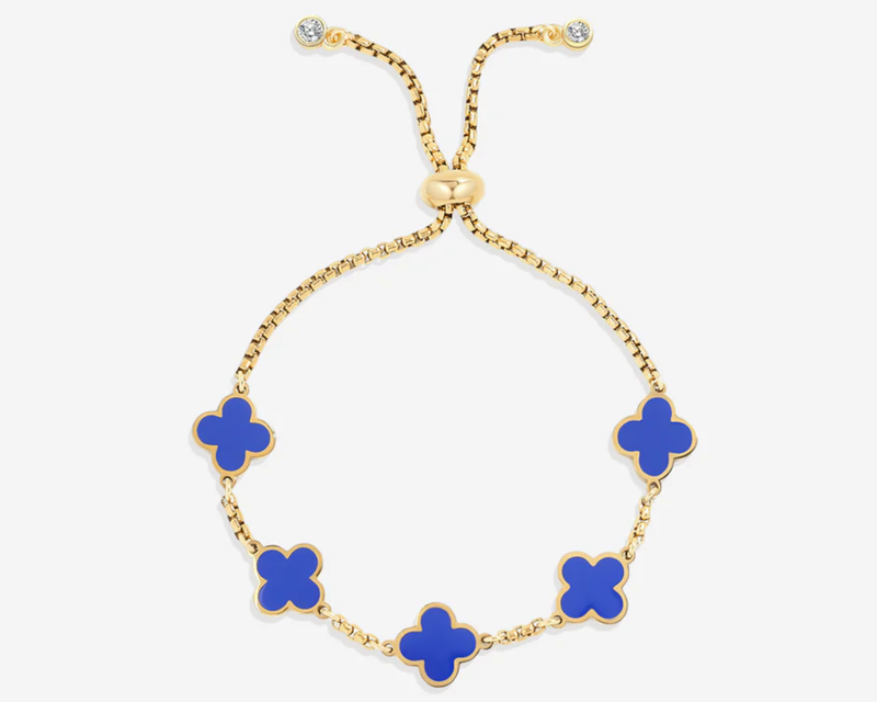 Clover Enamel Bracelet