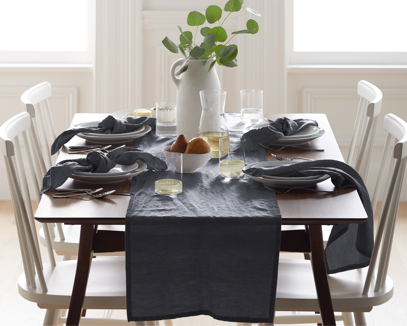 European Linen Table Runner