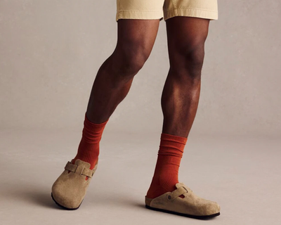 Men's Modern Rib Calf Socks
