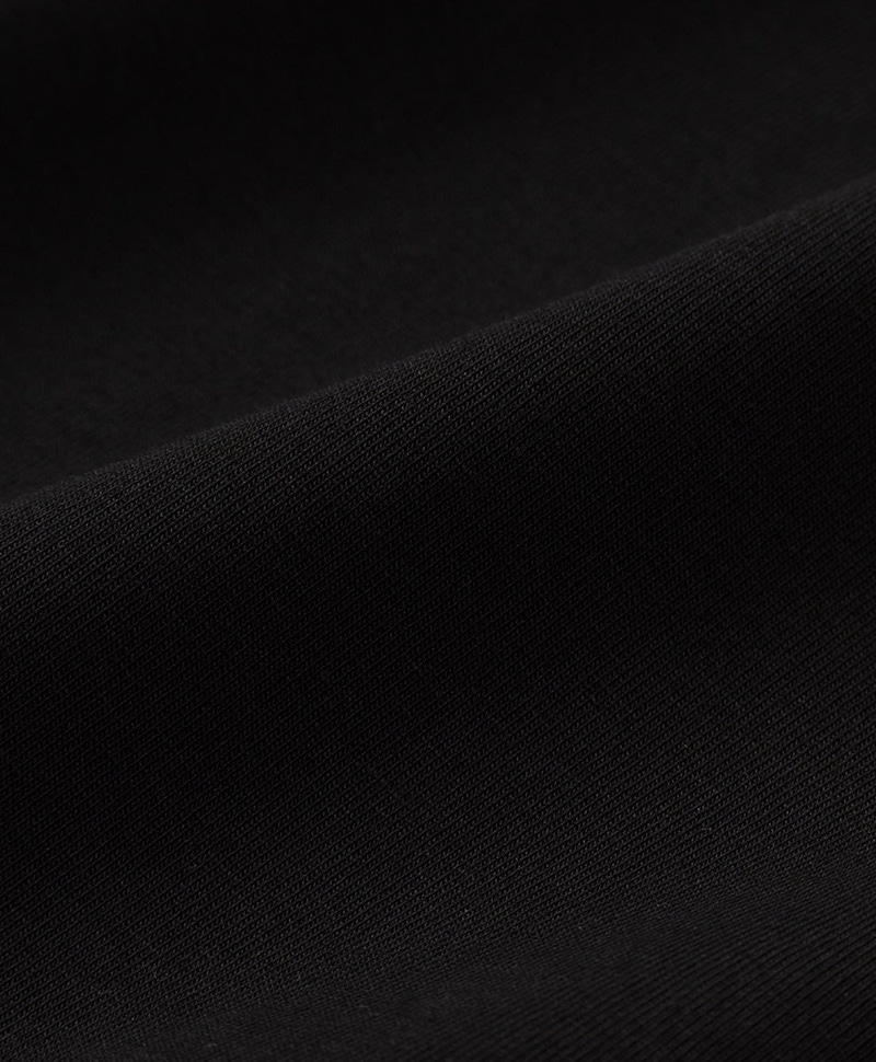 Men's Organic Luxe Essential Slim Polo, Black