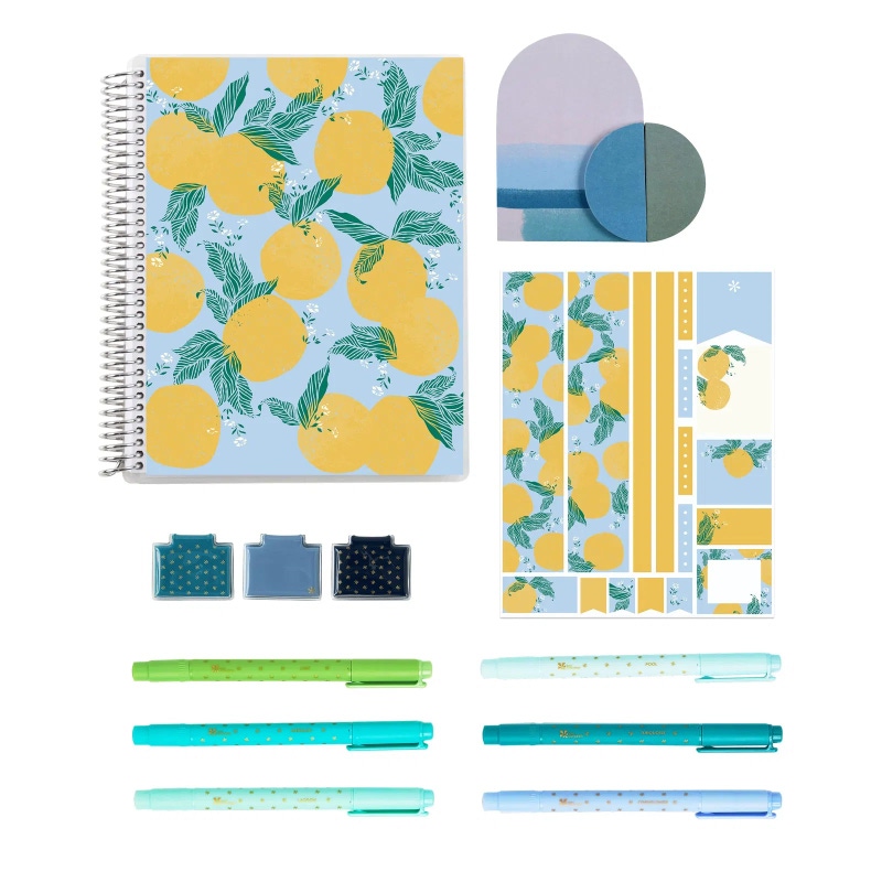 Lemon Citrus Glow Notebook Bundle