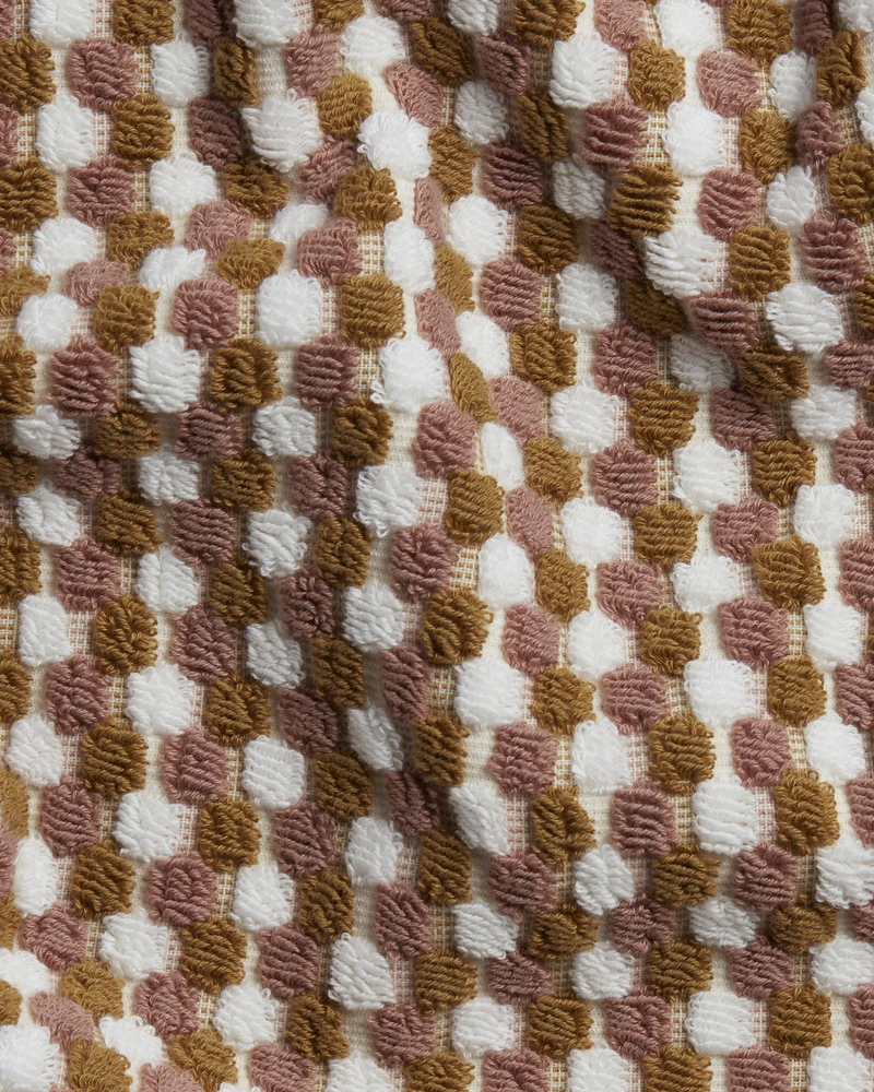 Organic Cotton Mosaic Hand Towel