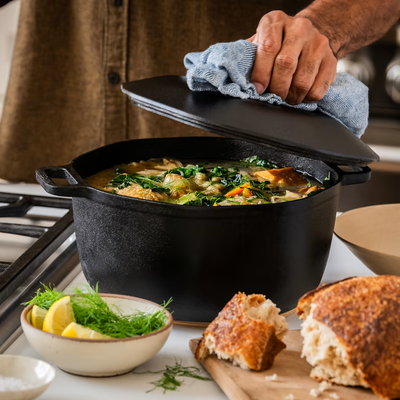 5.9 Quart Cast Iron Dutch Oven