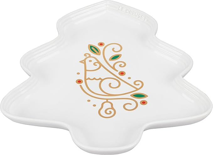 Noël Collection Stoneware Partridge in a Pear Tree Platter