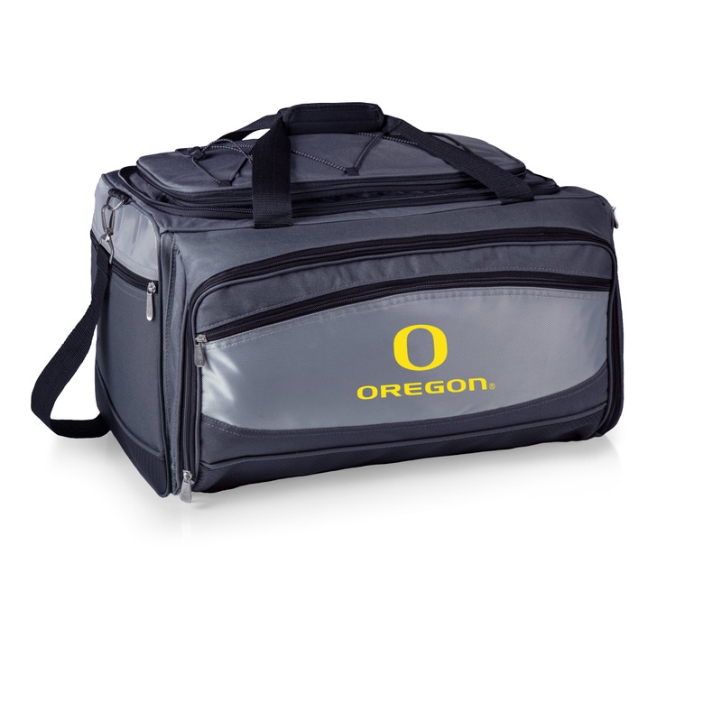 NCAA Portable Charcoal Grill & Cooler Tote
