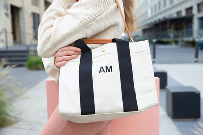 Monogrammed Kylie Tote