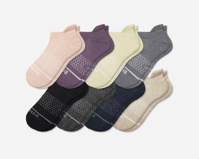 Women's Merino Wool Blend Ankle Sock 8-Pack