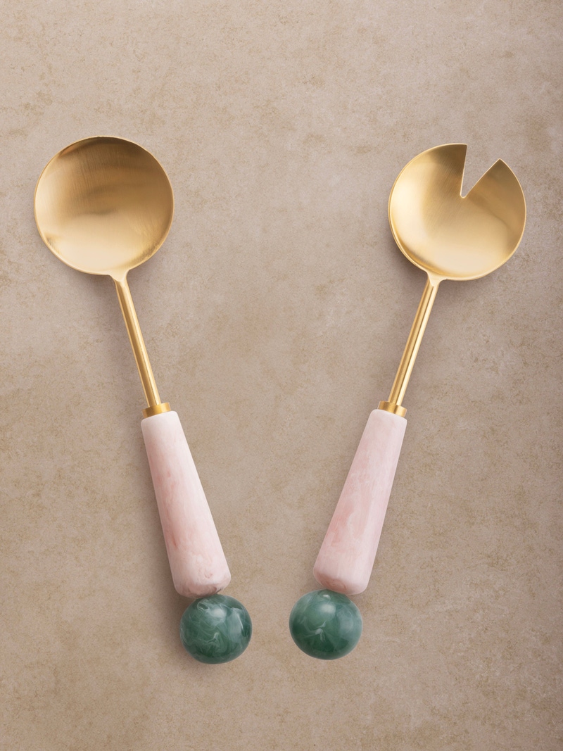 Copenhagen Sculpted Salad Servers