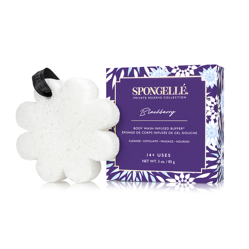 Boxed Flower Body Wash Infused Sponge