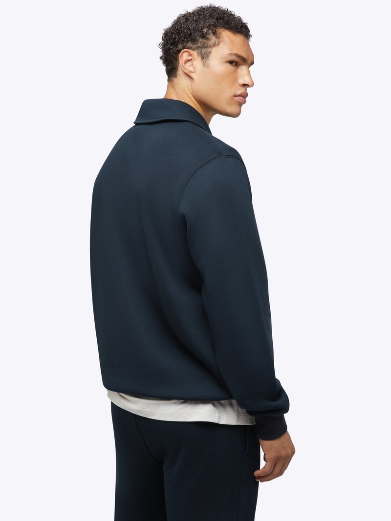 Men's Divine Fleece Q-Zip, Obsidian