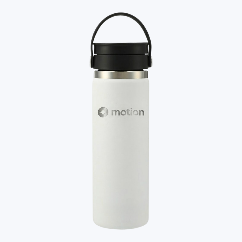 Branded Hydro Flask Wide Mouth 20 oz Bottle with Flex Sip Lid
