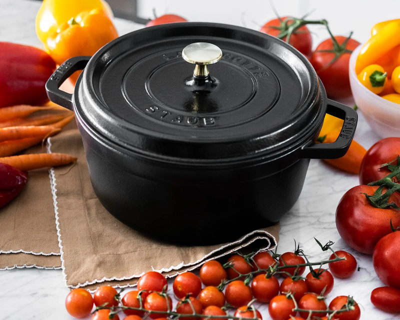 Cast Iron 4QT Round Cocotte