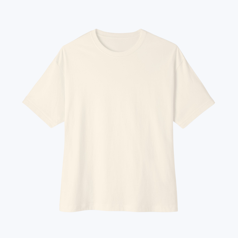 Branded Unisex Oversized Boxy Tee