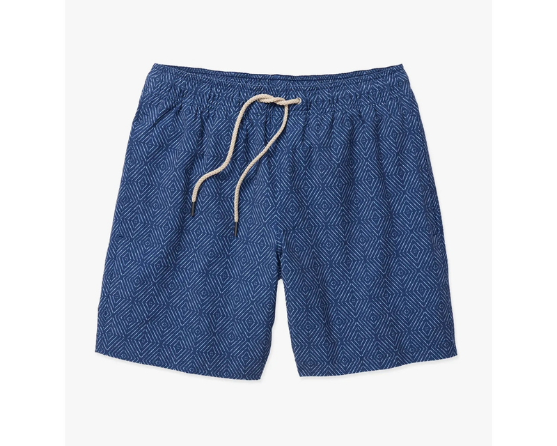 Bayberry Trunk, Navy Shibori