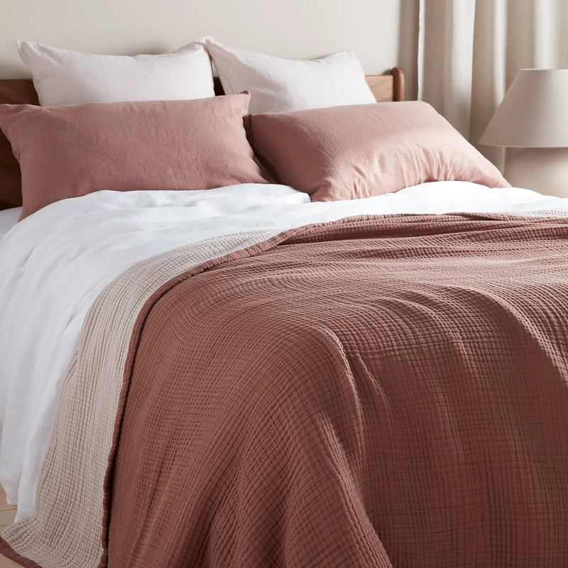 Reversible Dream Cotton Throw